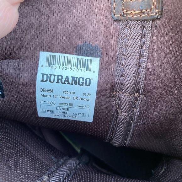 Durango Rebel Patriotic Western Boots Size 9EE - Picture 5 of 10